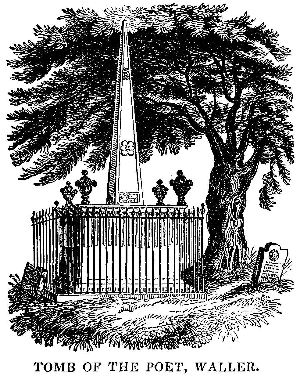 TOMB OF THE POET, WALLER.
