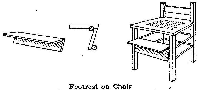 Footrest on Chair 