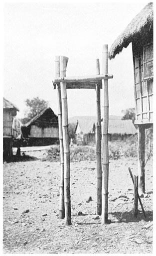 The Saloko. A Split Bamboo, in which Offerings are Placed. Ceremonies.