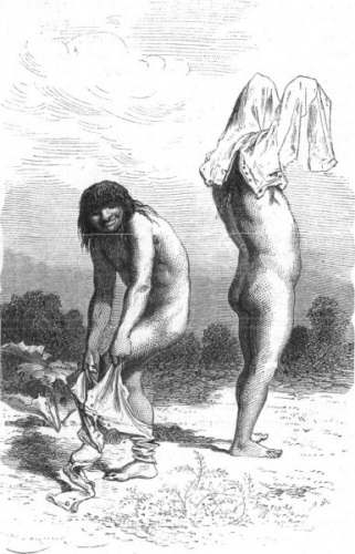 'Another Savage Had Found a Pair of Linen Pantaloons.'