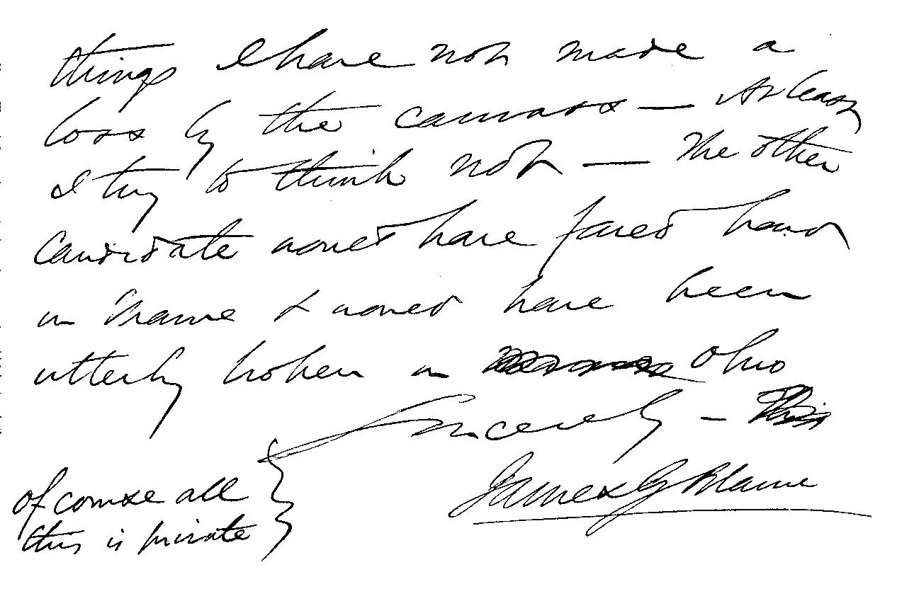 CONTINUATION OF FACSIMILE OF THE LETTER TO MR. HALSTEAD.