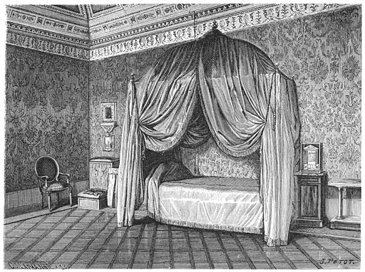 Slaapkamer van paus Pius IX.