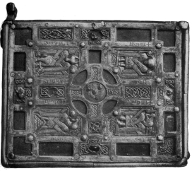 PLATE IV

CUMDACH OF ST. MOLAISE’S GOSPELS: BOTTOM

CUMDACH OF ST. MOLAISE’S GOSPELS: FRONT