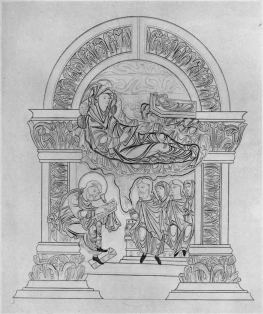 PLATE V

NATIVITY OF ST. JOHN THE BAPTIST, BENEDICTIONAL OF ETHELWOLD