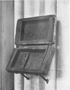 PLATE XVIII

ANCIENT BOOK-BOX IN EXETER CATHEDRAL