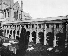 PLATE XXI

WELLS CATHEDRAL LIBRARY, OVER CLOISTER