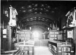 PLATE XXV

DUKE HUMFREY’S LIBRARY, OXFORD