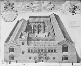 PLATE XXVIII

SCHOOLS AND UNIVERSITY LIBRARY, CAMBRIDGE, C. 1688