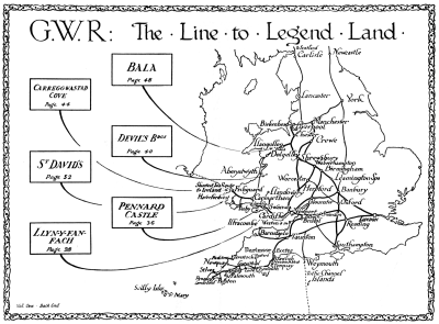 G.W.R: The Line to Legend Land Bala Page 48 Carreggwastad Cove Page 44 Devil's Bridge Page 40 St. David's Page 52 Pennard Castle Page 36 Llyn-y-fan-fach Page 28 Vol. One Back End