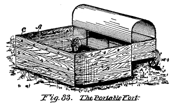 Fig. 33. The Portable Fort.