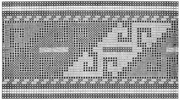 FIG. 288. PATTERN FOR BORDERS OR GROUNDINGS.