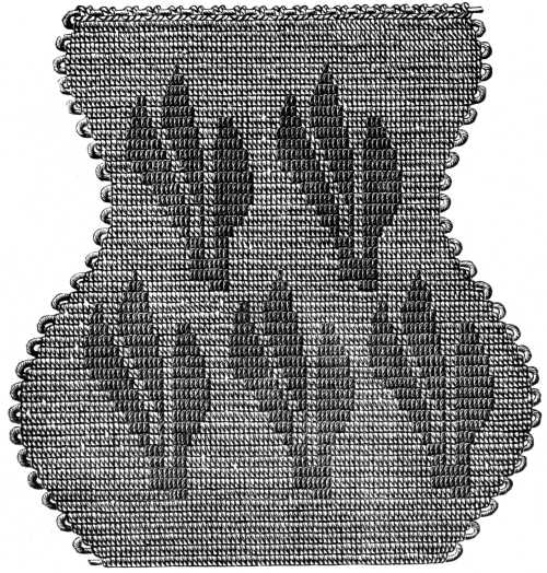 FIG. 598. MACRAMÉ GROUND.