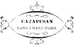 CATAPUSAN NANG UNANG TOMO.