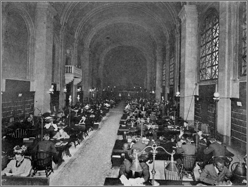 Bates Hall, Where I Spent my Longest Hours in the Library