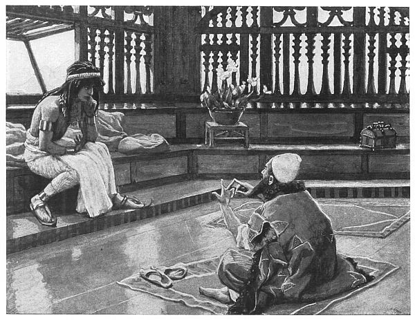Joseph Converses with Judah, his Brother

Painted by J. James Tissot