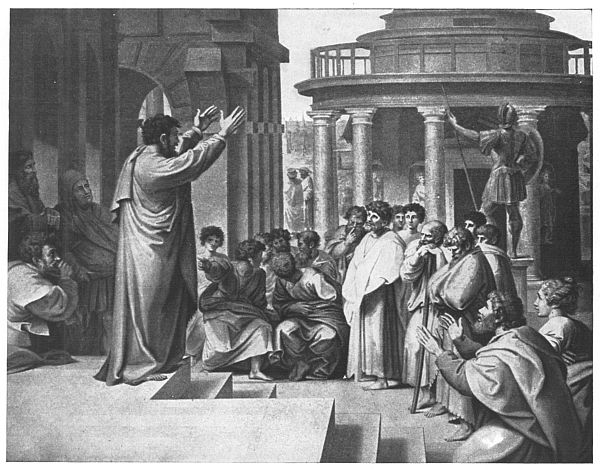 St. Paul Preaching at Athens

Painted by Raphael