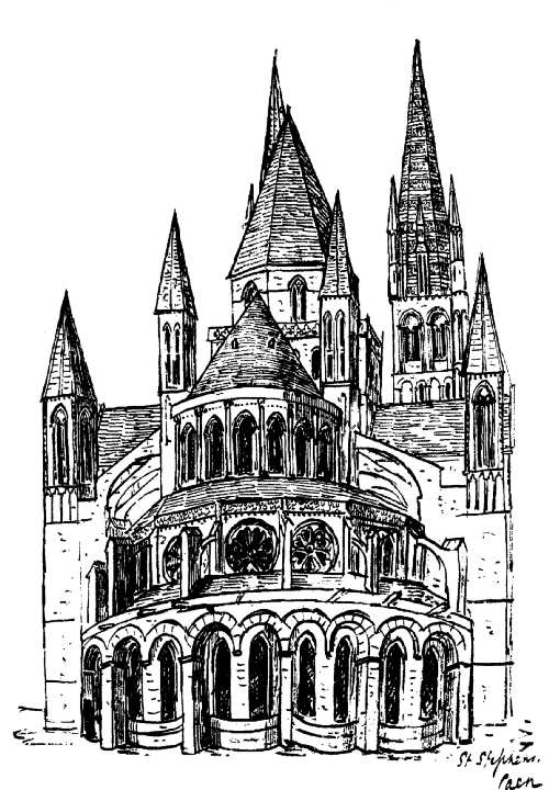 St. Stephens, Caen, E.
Frontispiece