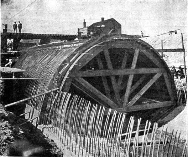 Fig. 262.—Center for Harlem Creek Sewer.