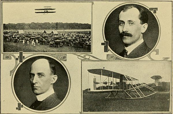 The Wright Brothers and Their Famous Aeroplane.