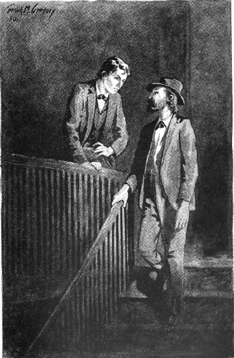 Balder's farewell to Franzelius in the stairwell