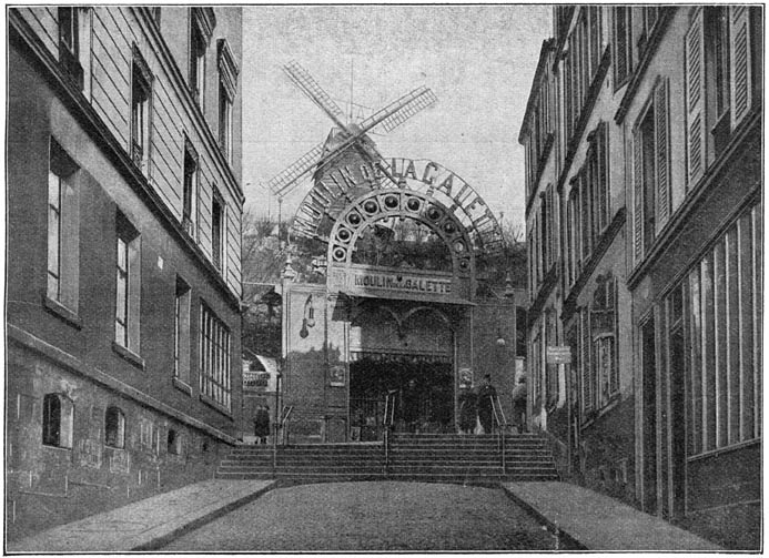 De Moulin de la Galette te Parijs.