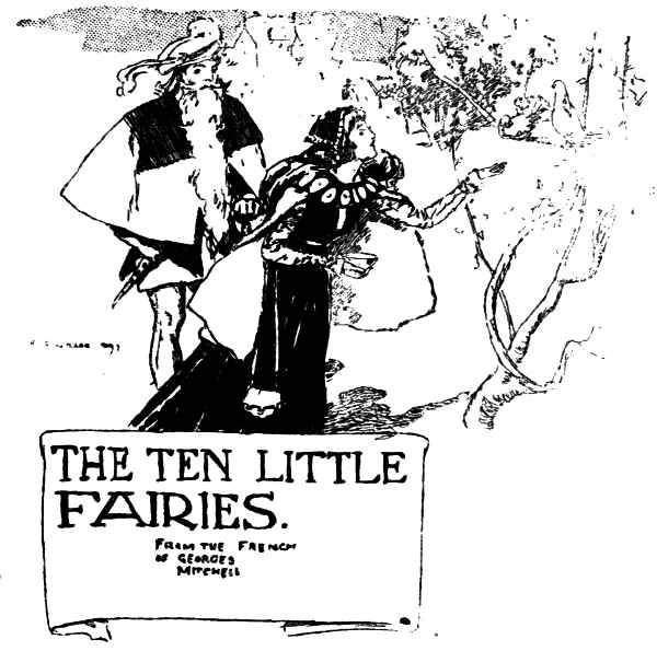 The Ten little fairies. From the french of George Mitchell