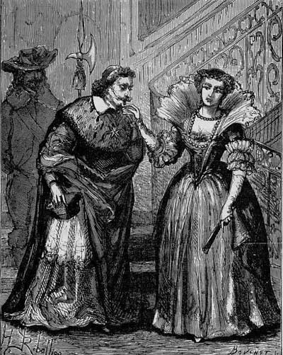 Le cardinal Richelieu chez Marie de Mdicis.