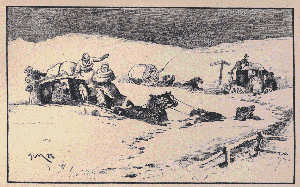 HOLYHEAD AND CHESTER MAILS SNOWED UP NEAR
DUNSTABLE—26TH DEC. 1836.