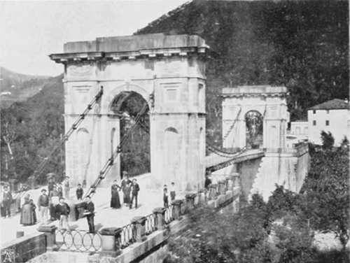 BAGNI DI LUCCA — PONTE DI FERRO.