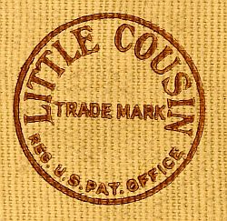 Little Cousin trademark from back of book cover