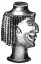 Fig. 375.—Head of Ruminhauy.