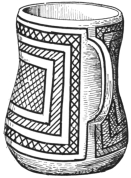 Fig. 414.—Painted Mug.