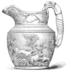 Fig. 430—Jersey City Earthen-ware Pitcher.