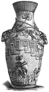 Fig. 435.—Pastoral Vase. Etruria Pottery Co.
