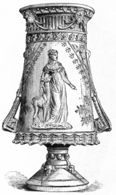 Fig. 437.—Parian Vase. Etruria Pottery Company.
