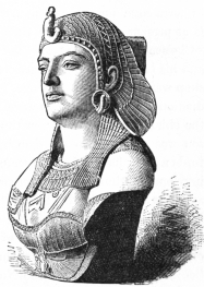 Fig. 438.—Cleopatra, in Parian.