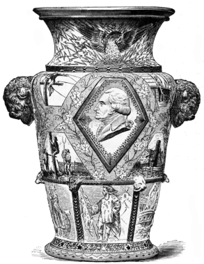 Fig. 444.—Century Vase. Greenpoint Porcelain.