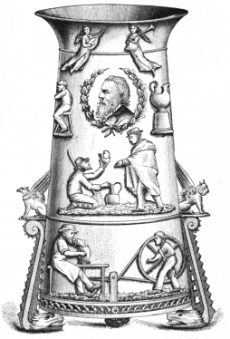 Fig. 445.—“Kéramos” Vase. Greenpoint Porcelain.