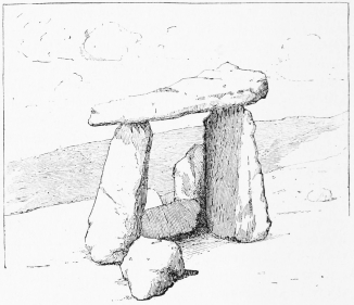 A DOLMEN WEST OF HESHBON.