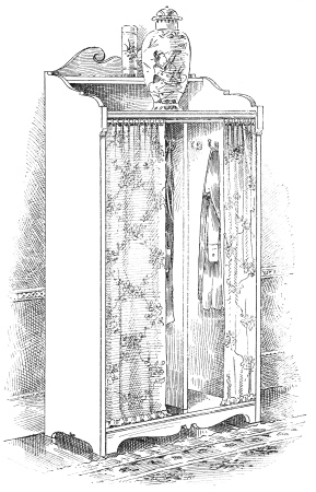 Image unavailable: Fig. 5.—Hall Wardrobe (No. 1).