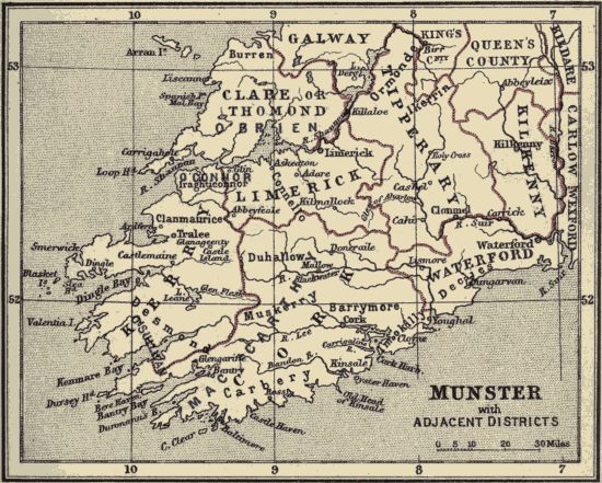 MUNSTER WITH ADJACENT DISTRICTS