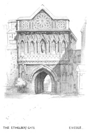 Image unavailable: THE ETHELBERT GATE.