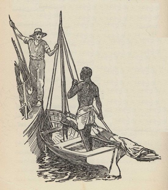 Men in boats