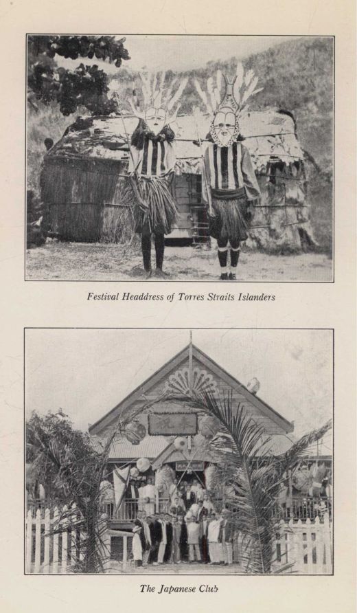 *Festival Headdress of Torres Straits Islanders; The Japanese Club*