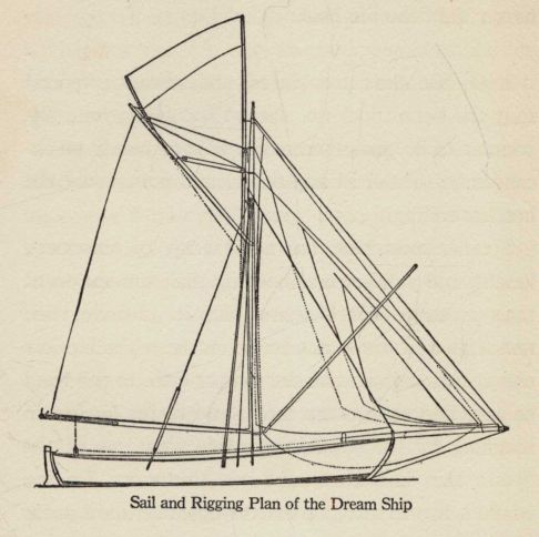Sail and Rigging Plan of the Dream Ship