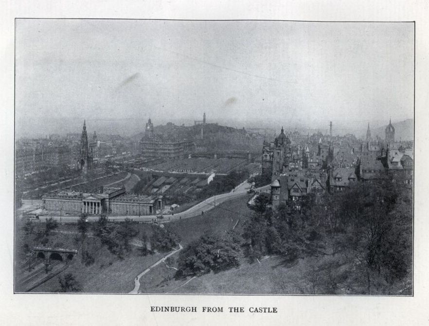 EDINBURGH FROM THE CASTLE