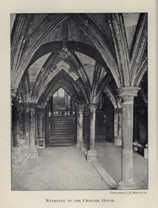 ENTRANCE TO THE CHAPTER HOUSE.