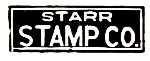 STARR STAMP CO.