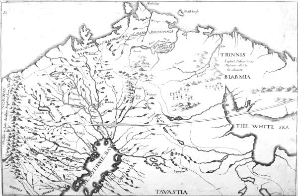 map of Lapland