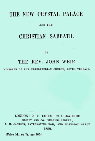 Pamphlet cover